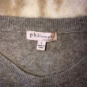 Philosophy cashmere women’s star sweater